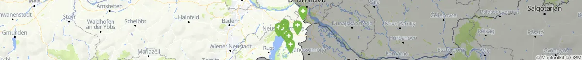 Map view for Pharmacies emergency services nearby Zurndorf (Neusiedl am See, Burgenland)
